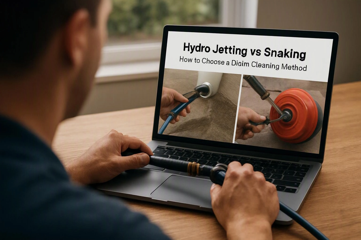 Hydro Jetting vs. Snaking: How to Choose a Drain-Cleaning Method