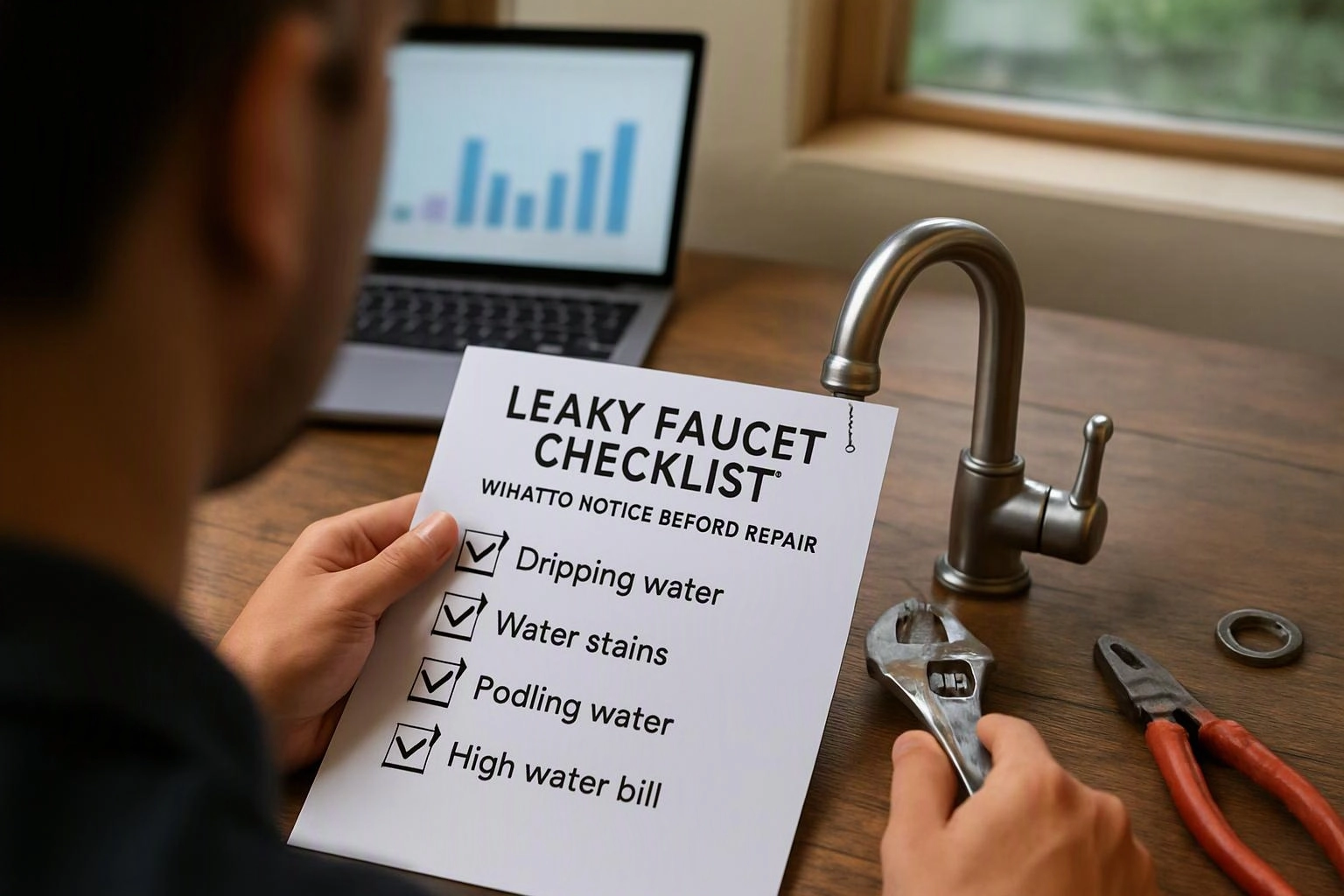 Leaky Faucet Checklist: What to Notice Before Repair