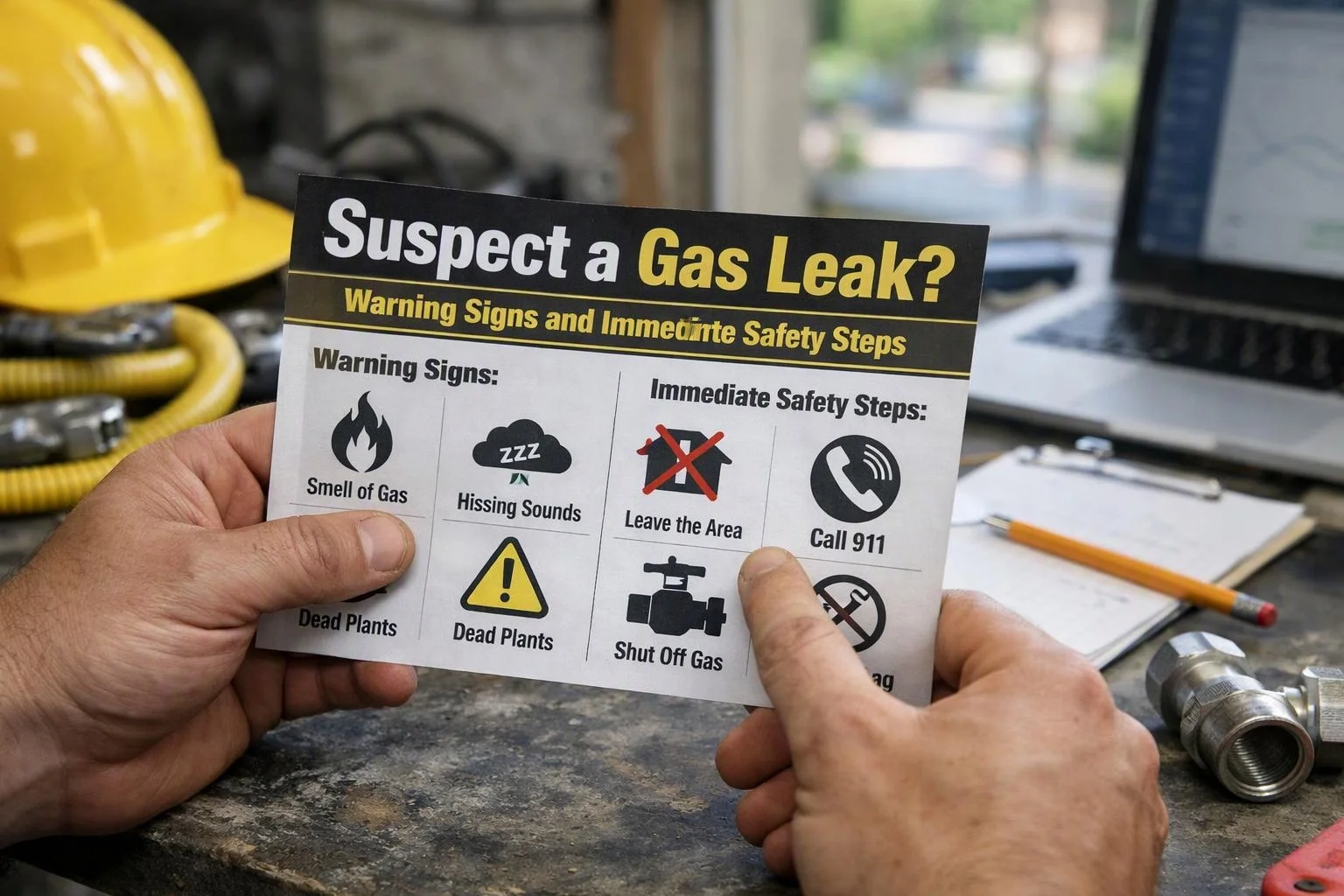 Suspect a Gas Leak? Warning Signs and Immediate Safety Steps