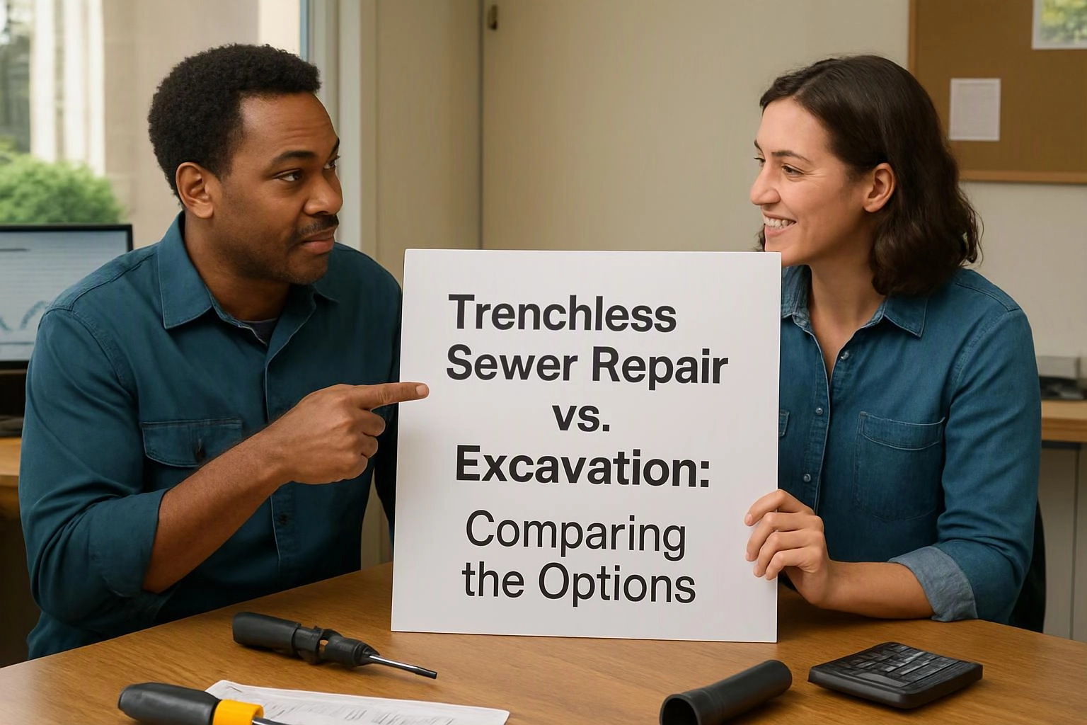 Trenchless Sewer Repair vs. Excavation: Comparing the Options