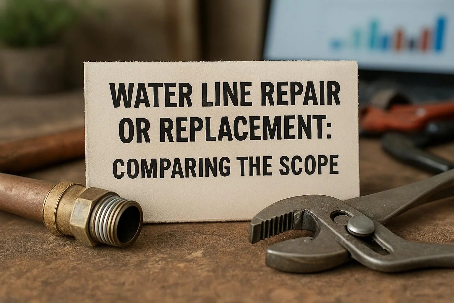 Water Line Repair or Replacement: Comparing the Scope